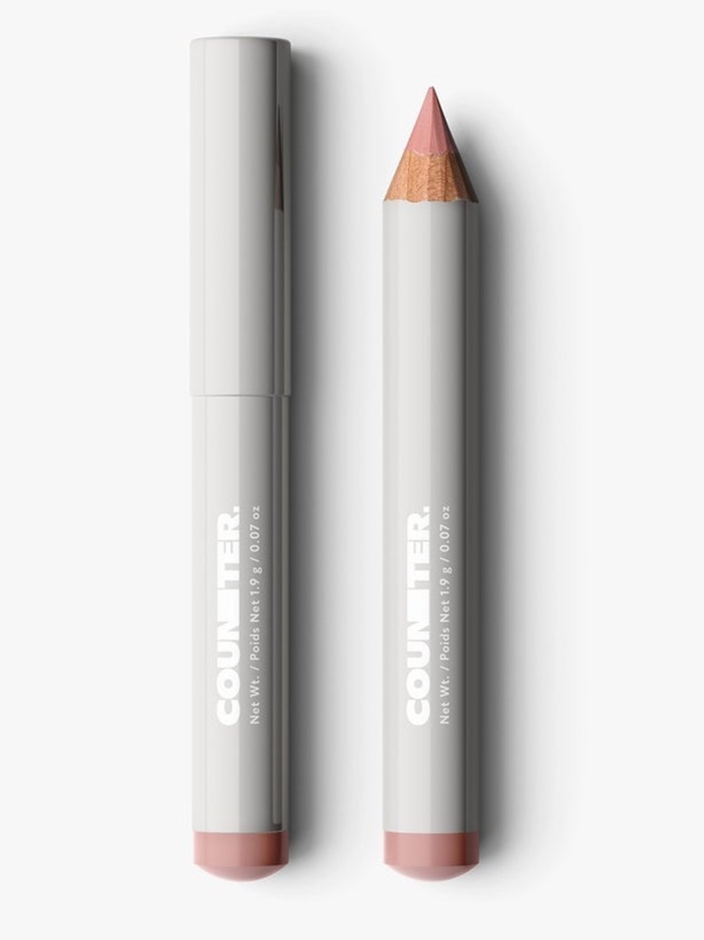Beautycounter Pink Blossom Lip Liner Cool Nude Pink New in Box